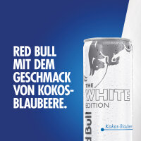 Red Bull The White Edition Kokos Blaubeere 250ml