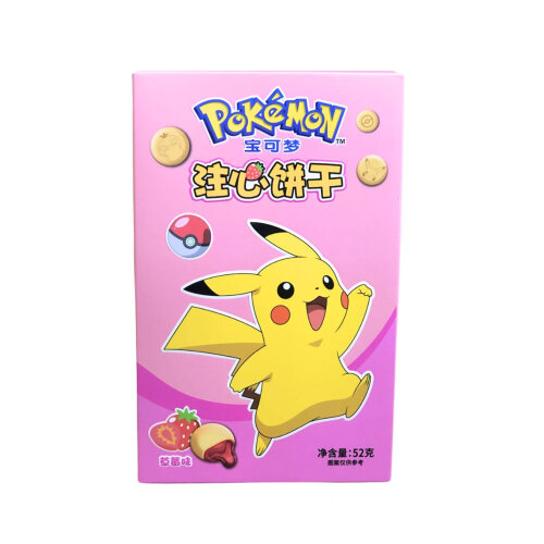 Pokemon Filled Cookies Strawberry Asia