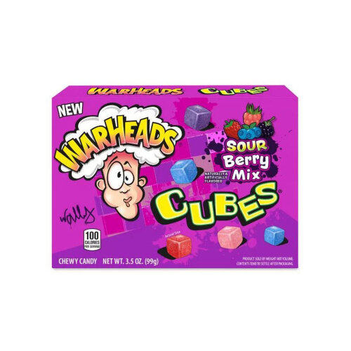 Warheads Cubes Sour Berry Mix