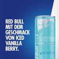 Red Bull The Winter Edition Iced Sugar Free Vanilla Berry 250 ml